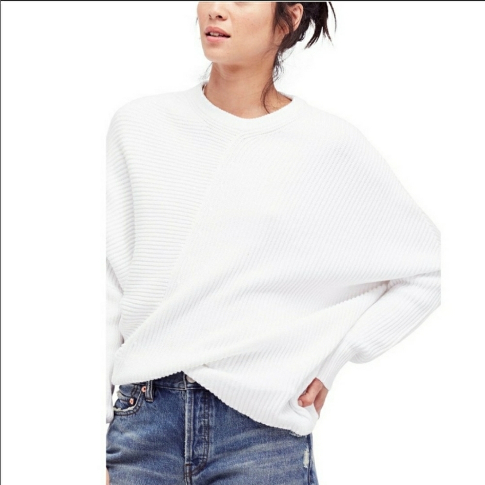 NWOT FreePeople A-symmetrical sweater